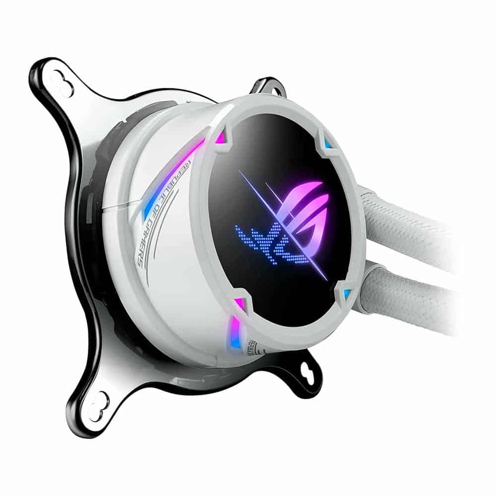 (image for) ASUS ROG STRIX LC II 240 ARGB White All In One Liquid CPU Cooler